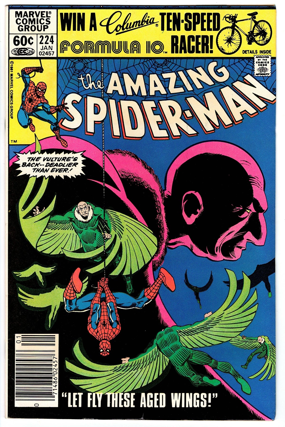 Amazing Spider-Man #224 - Newsstand