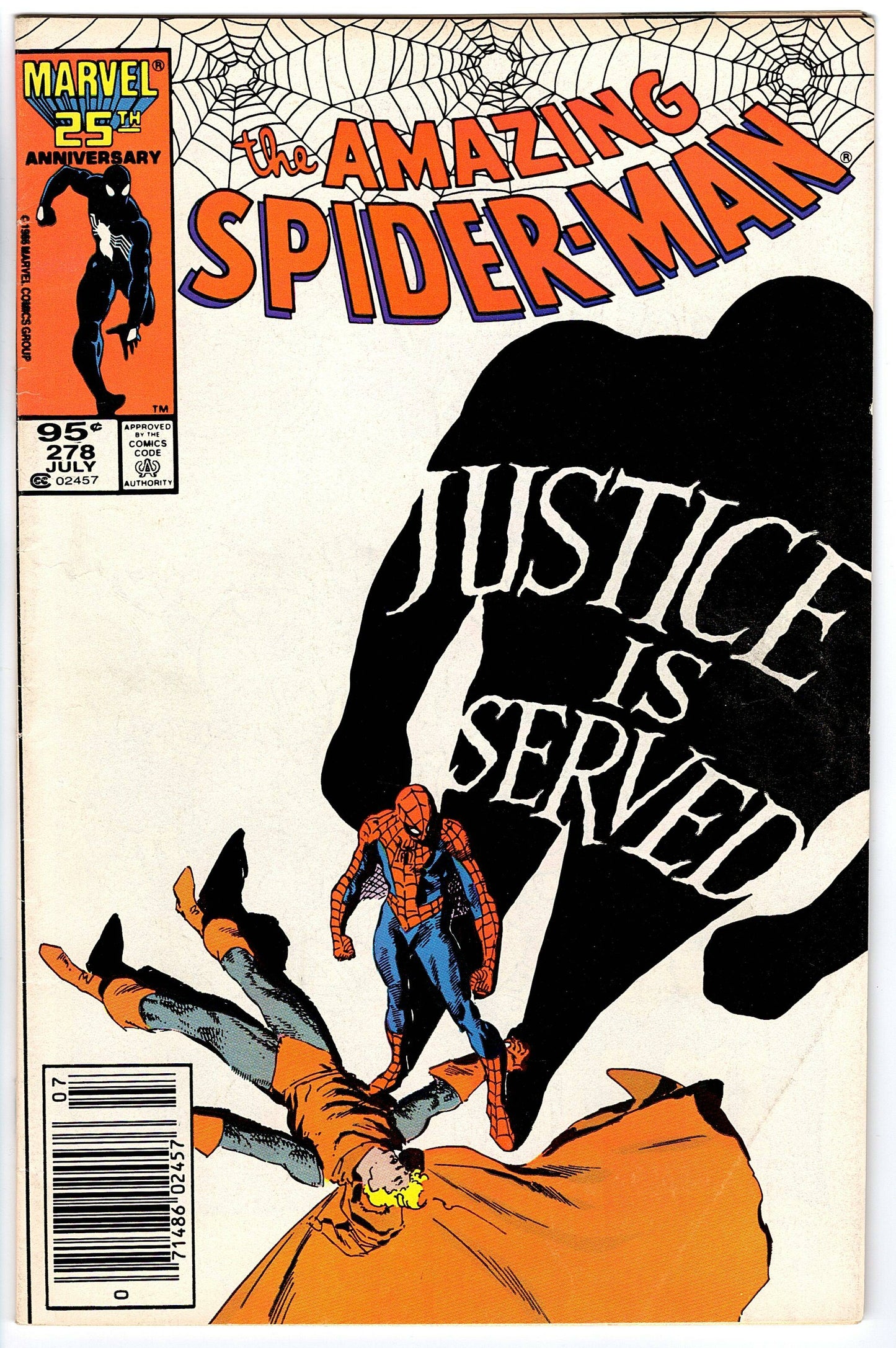 Amazing Spider-Man #278 - Canadian Newsstand