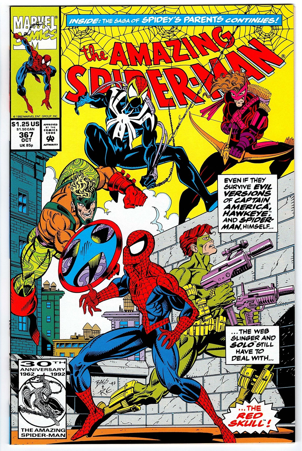 Amazing Spider-Man #367 ³
