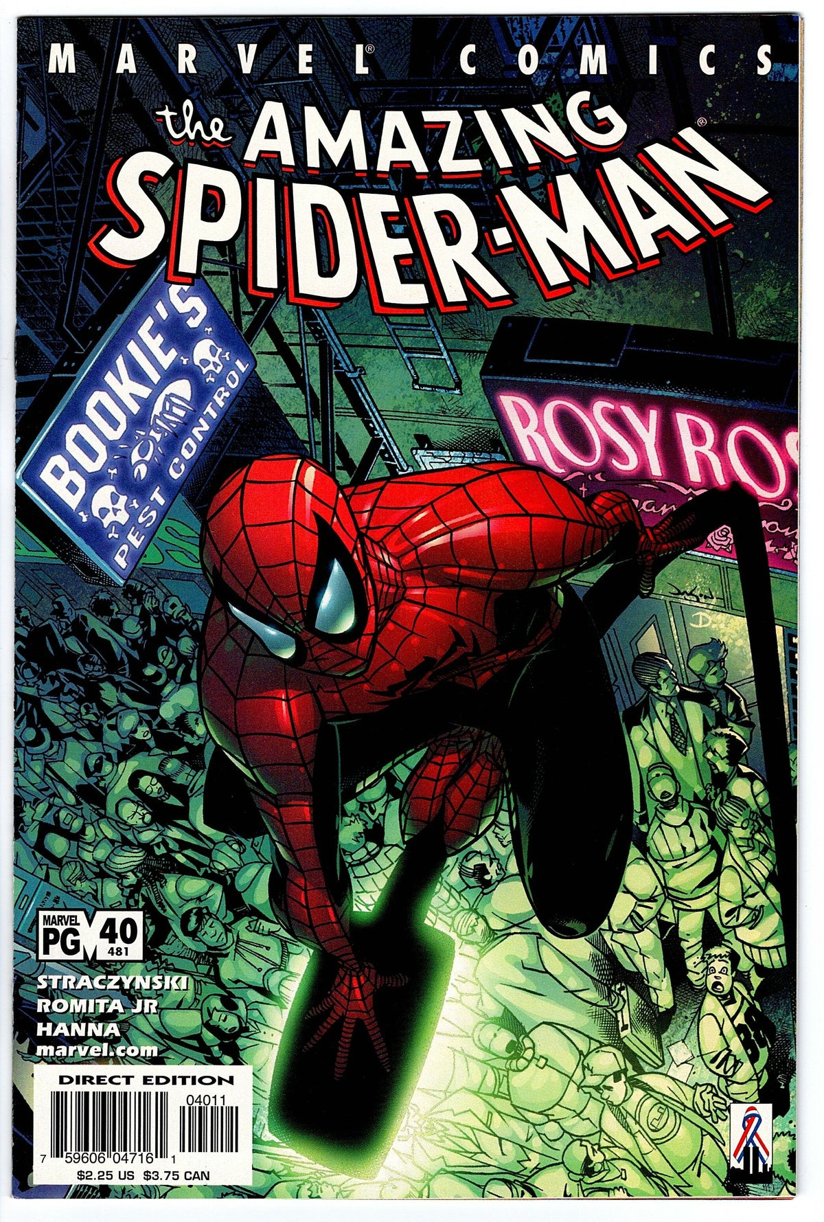 Amazing Spider-Man (1998 Series) #40 (LGY #481)