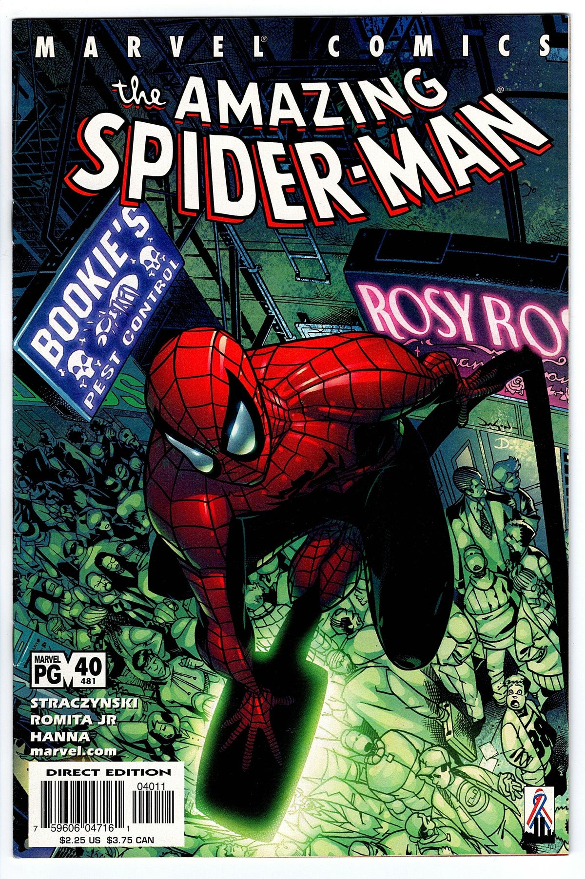 Amazing Spider-Man (1998 Series) #40² (LGY #481) VF
