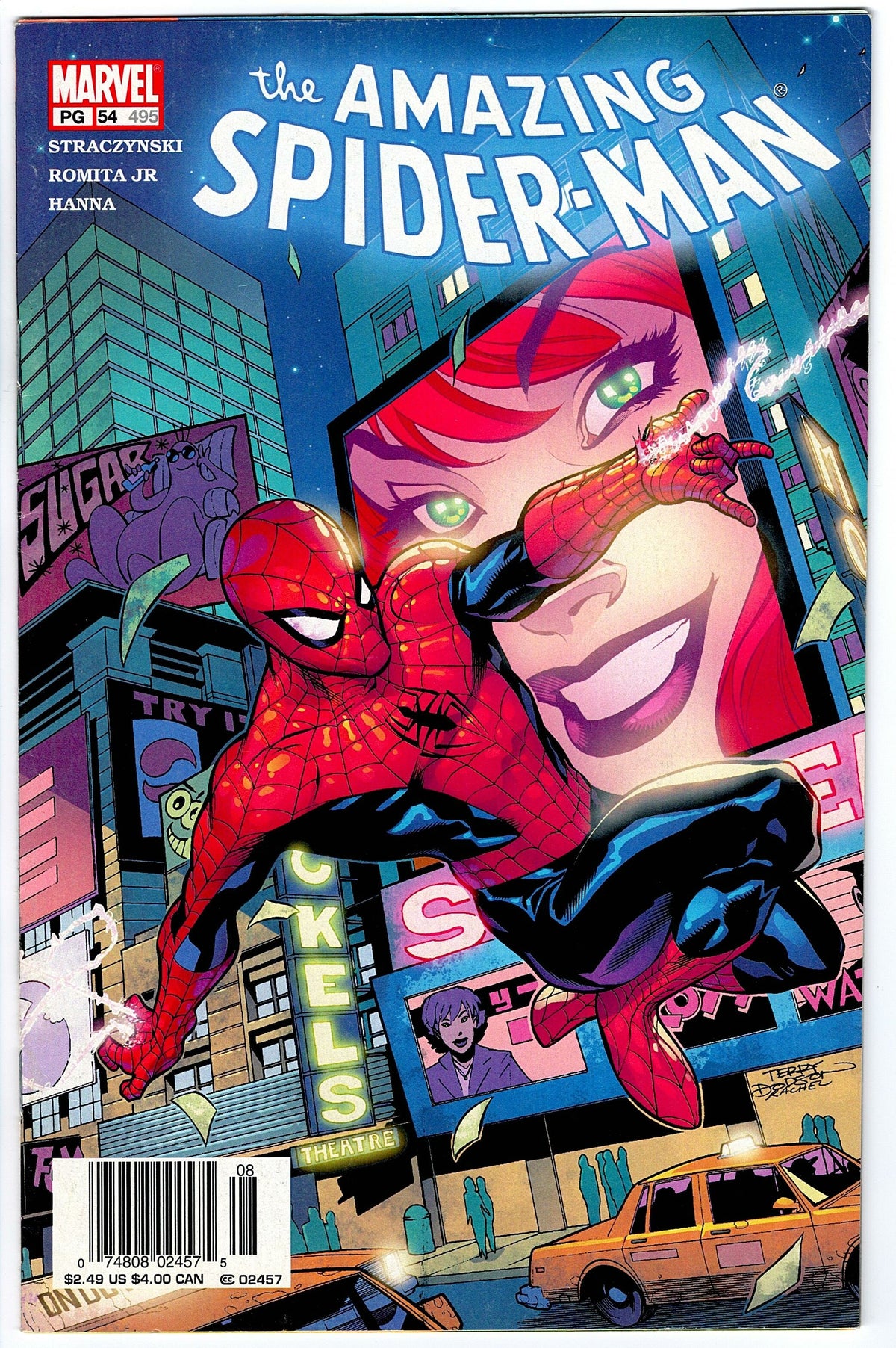 Amazing Spider-Man (1998 Series) #54 (LGY #495) Newsstand