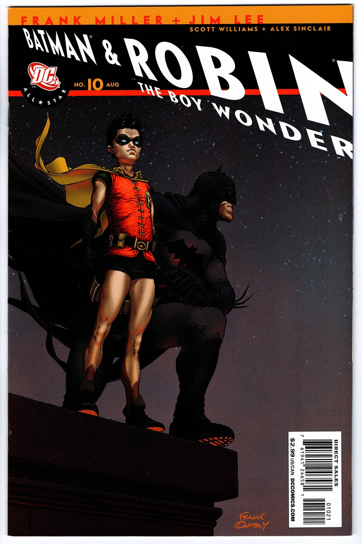 All Star Batman and Robin the Boy Wonder #10 - Recalled Cover B