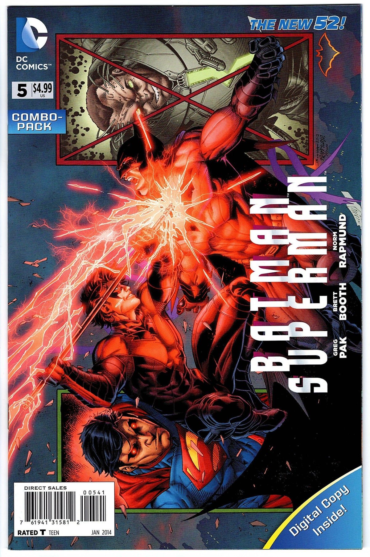 Batman Superman #5 - New 52! Combo