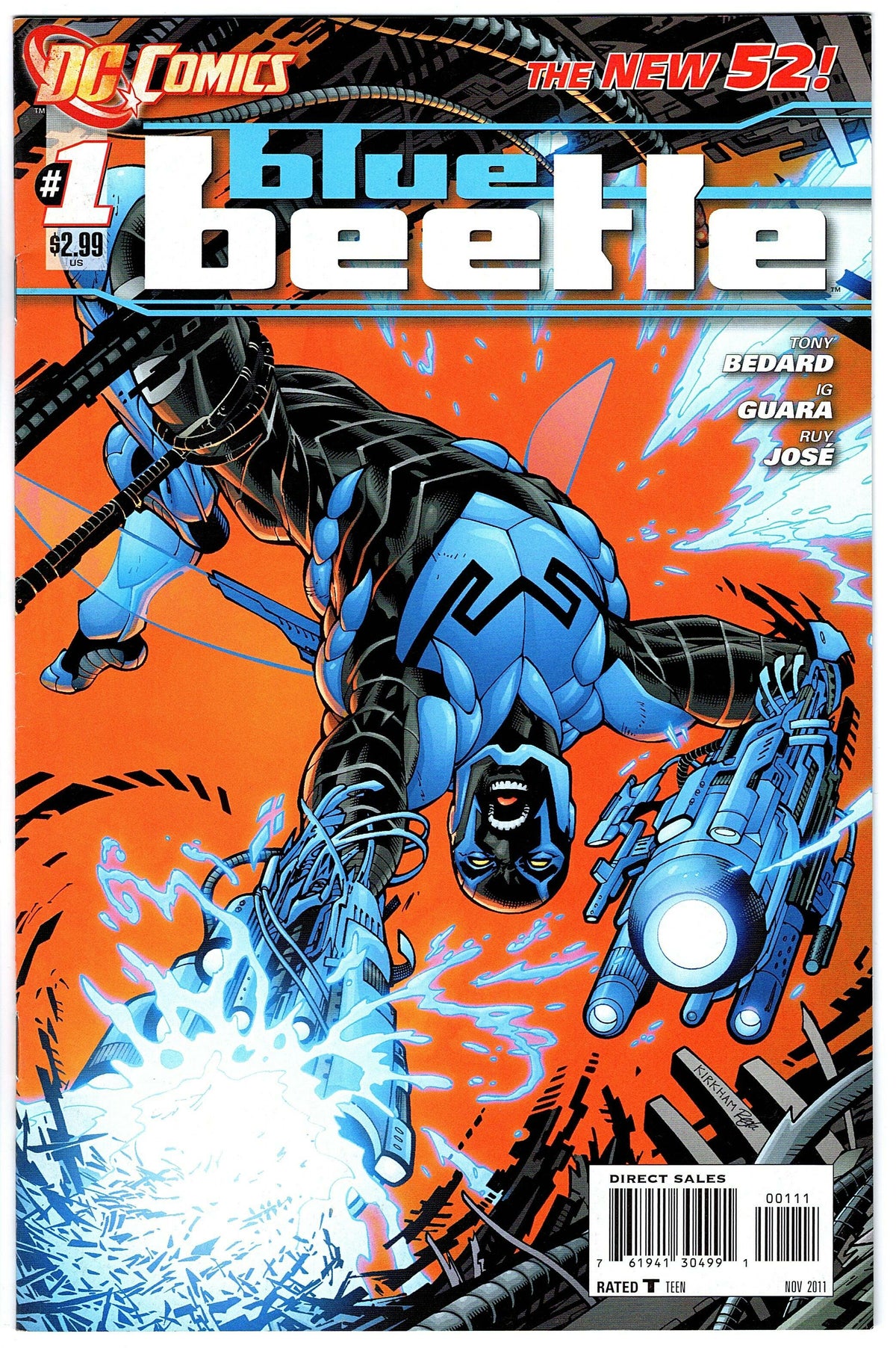 Blue Beetle #1 - (2011 Series)
