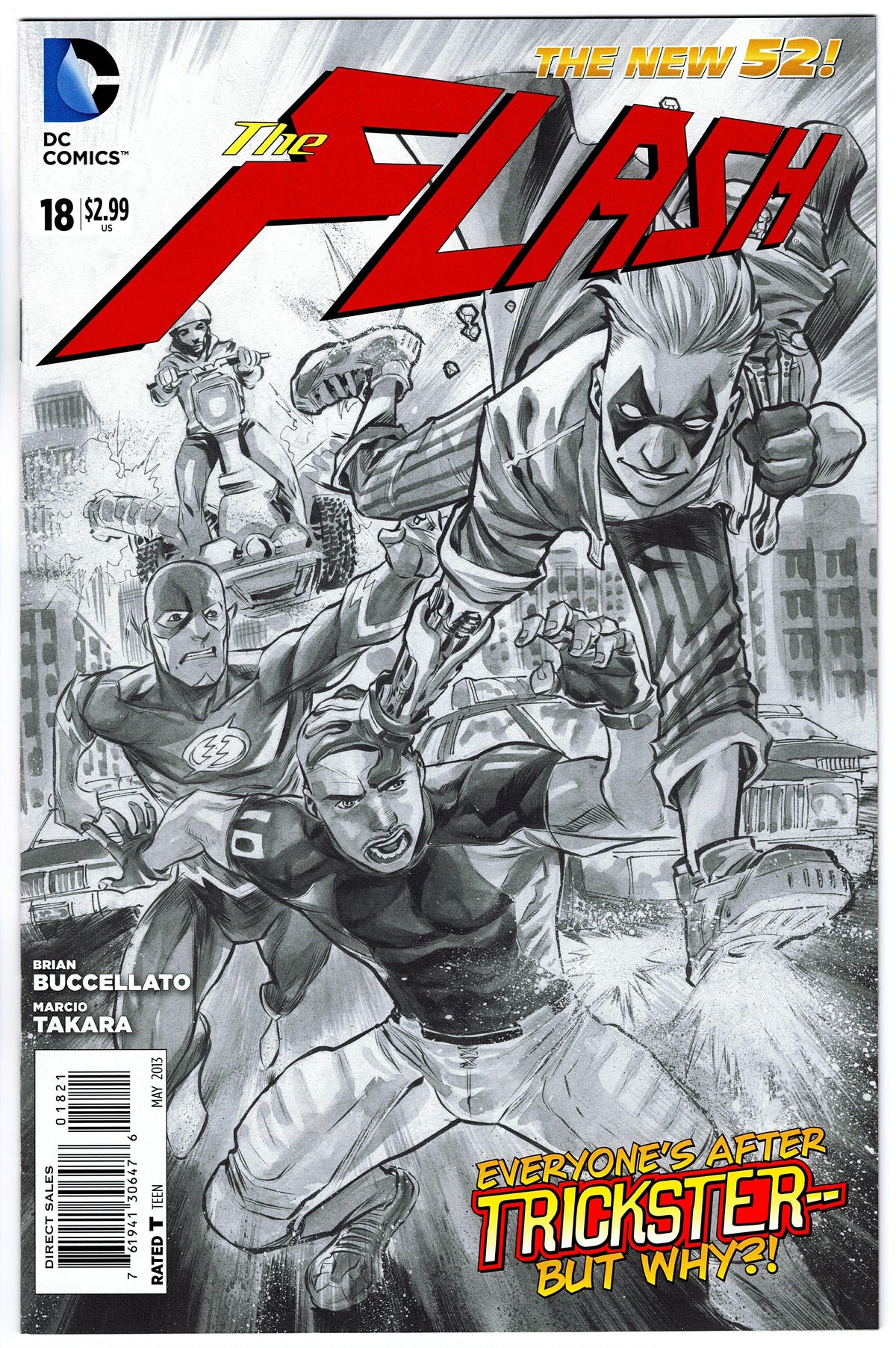 Flash #18 - New 52! 1:25 Variant