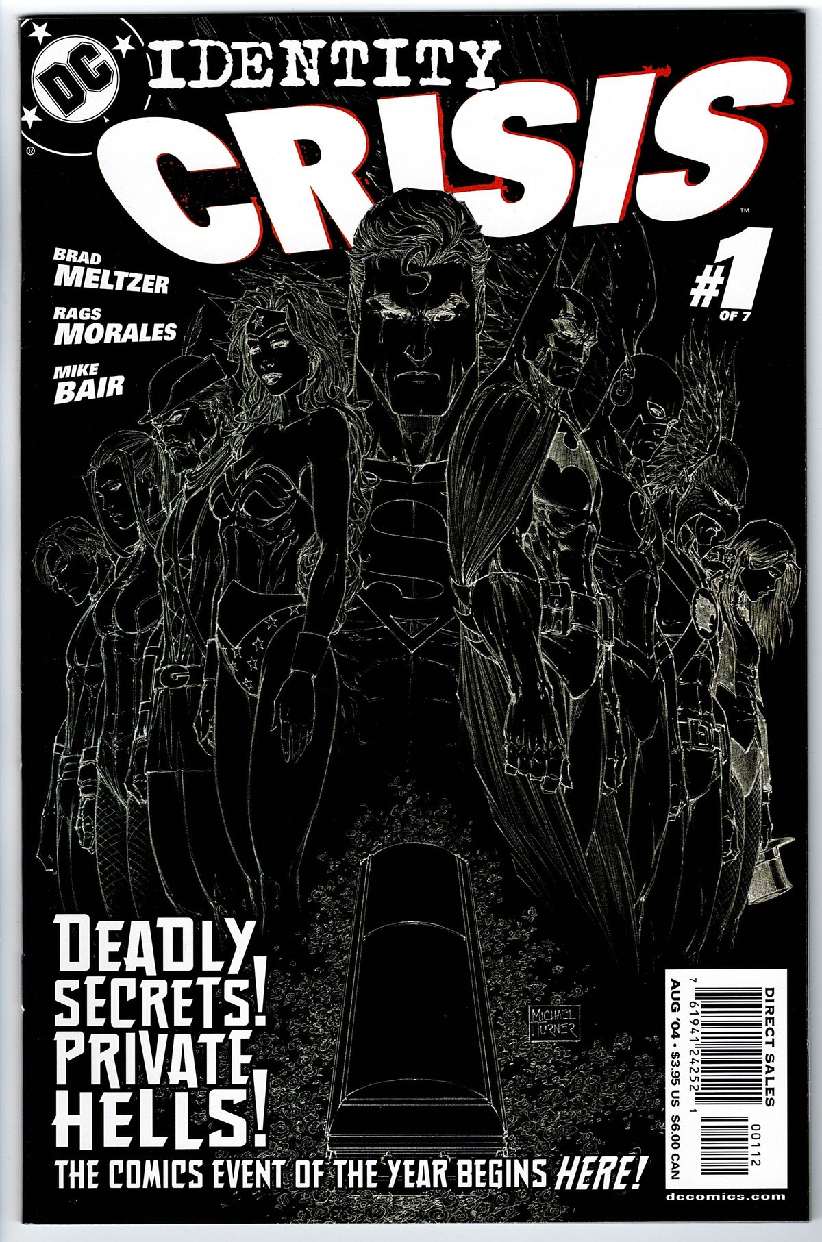 Identity Crisis #1 - Cover B