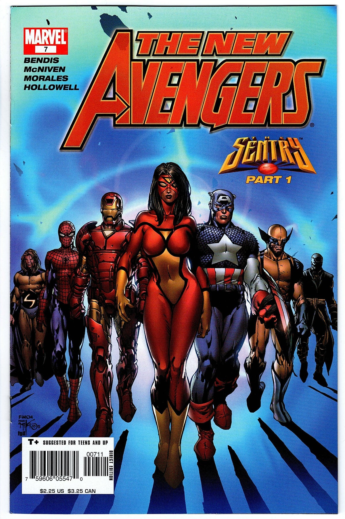 New Avengers #7 - 1st app Illuminati