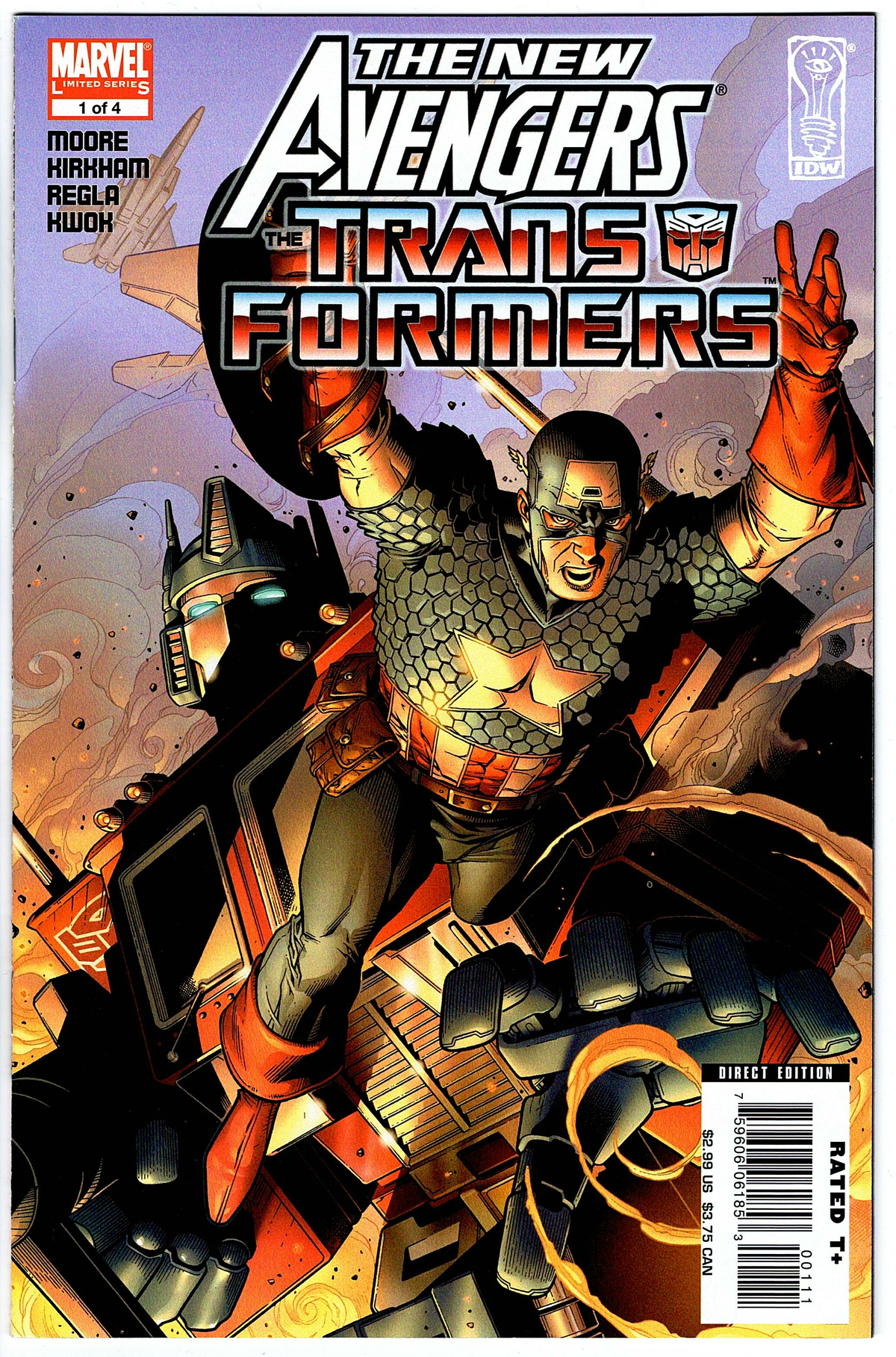 New Avengers Transformers #1