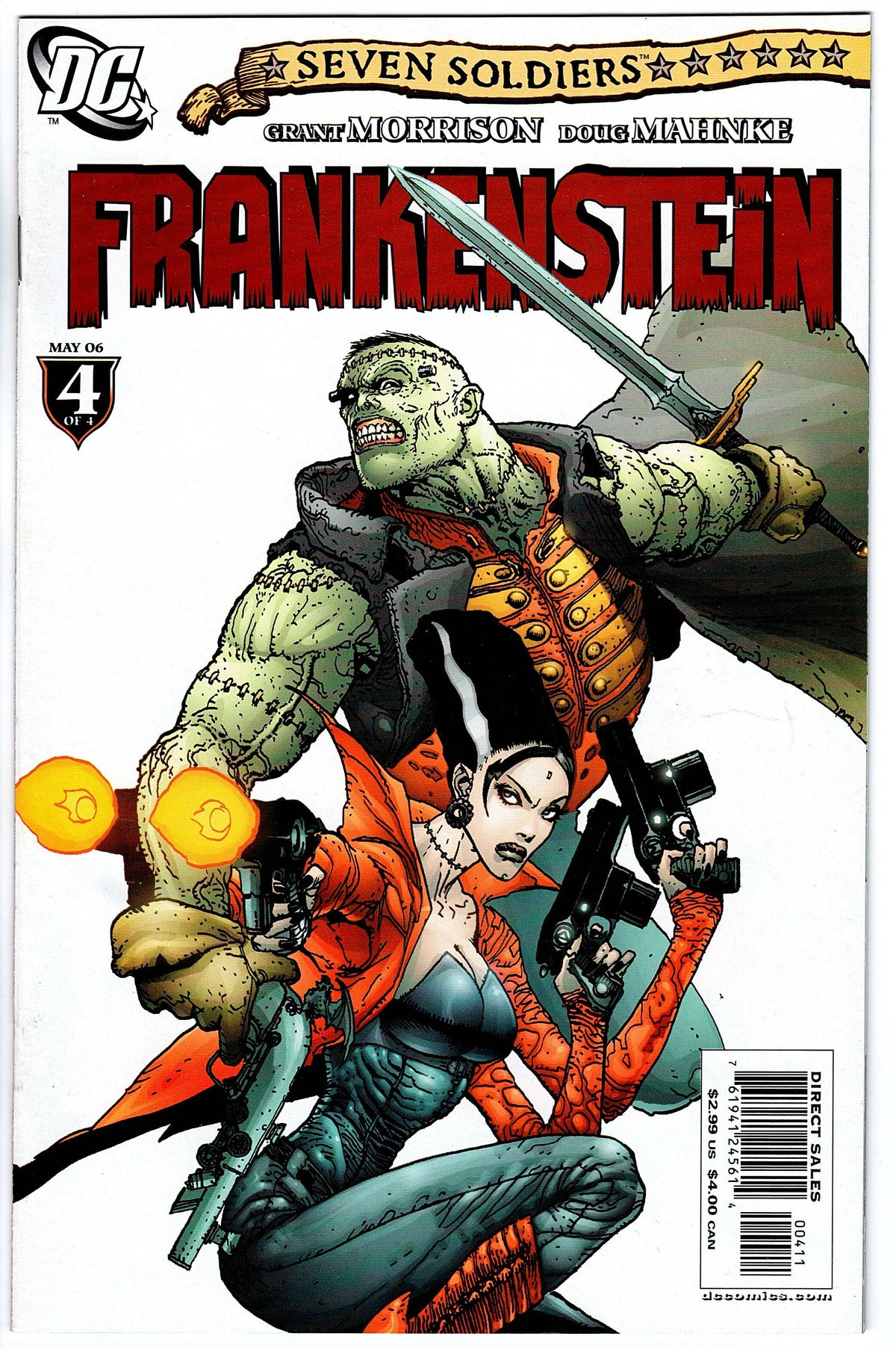 Seven Soldiers Frankenstein #4