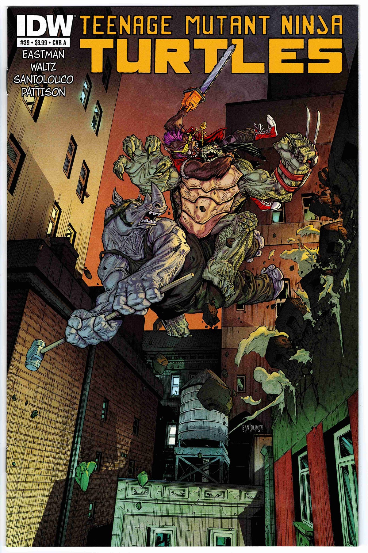 Teenage Mutant Ninja Turtles #39 Cvr A (2011 series)