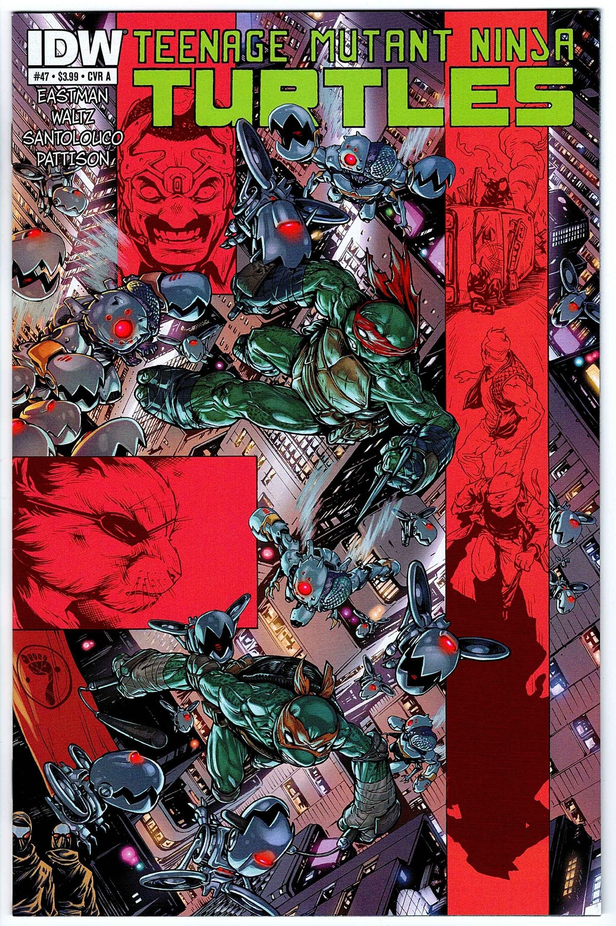Teenage Mutant Ninja Turtles #47 Cvr A (2011 series)