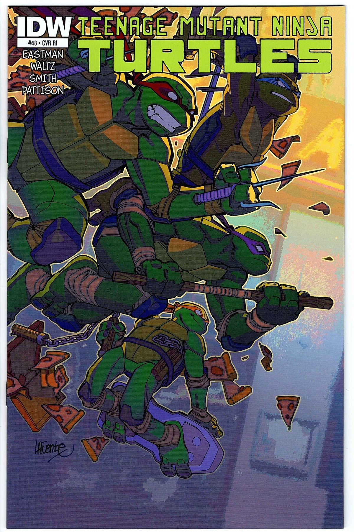 Teenage Mutant Ninja Turtles #48 Cvr RI (2011 series)
