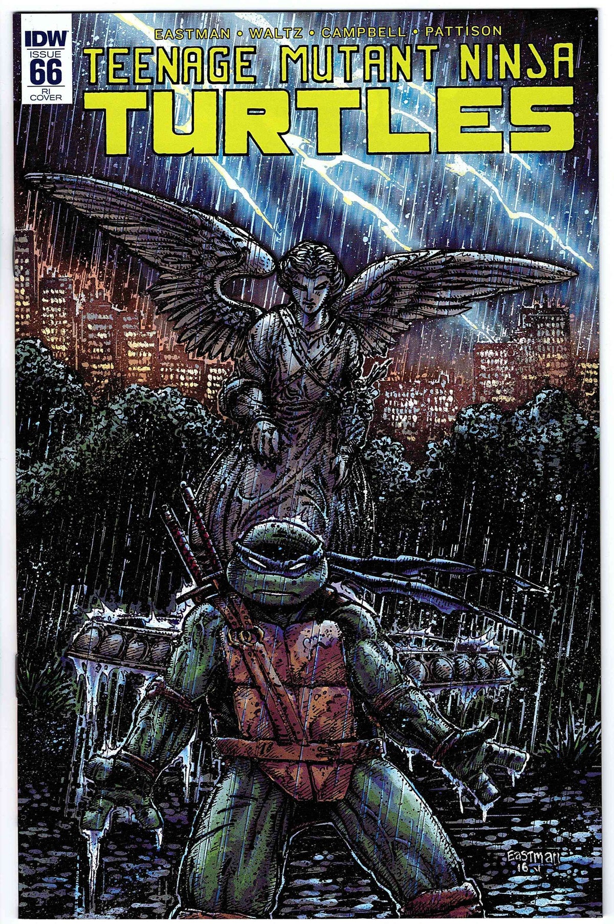 Teenage Mutant Ninja Turtles #66 RI Cvr (2011 series)