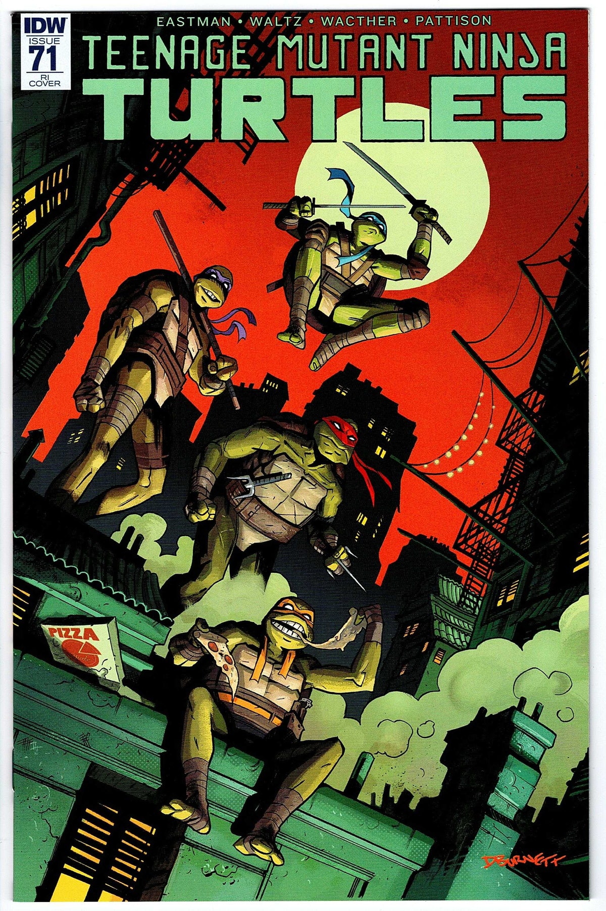 Teenage Mutant Ninja Turtles #71 RI Cvr (2011 series)