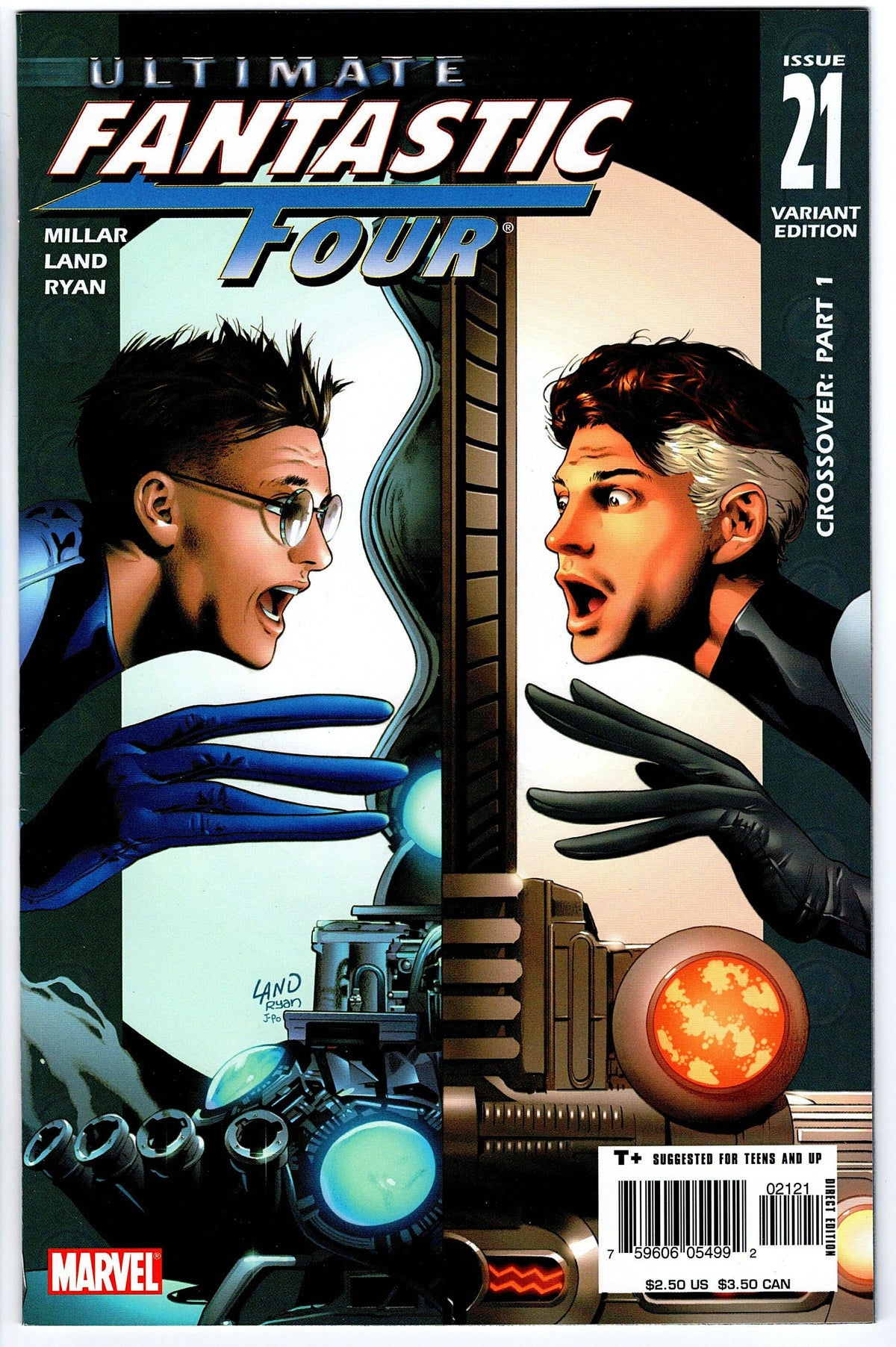 Ultimate Fantastic Four #21 - Cover B