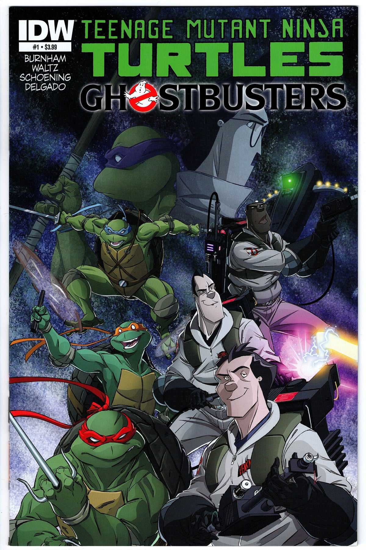 Teenage Mutant Ninja Turtles Ghostbusters #1