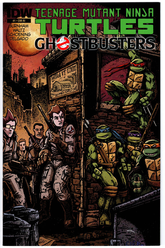 Teenage Mutant Ninja Turtles Ghostbusters #1 - 1:10 Variant