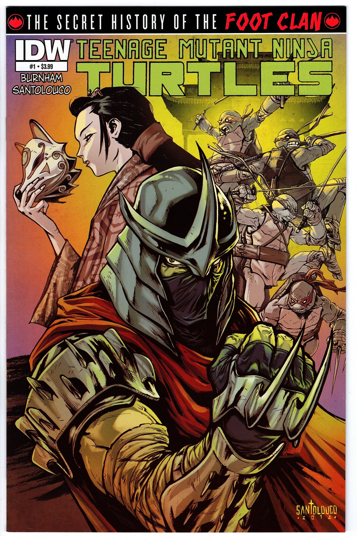 Teenage Mutant Ninja Turtles - Secret History of the Foot Clan #1