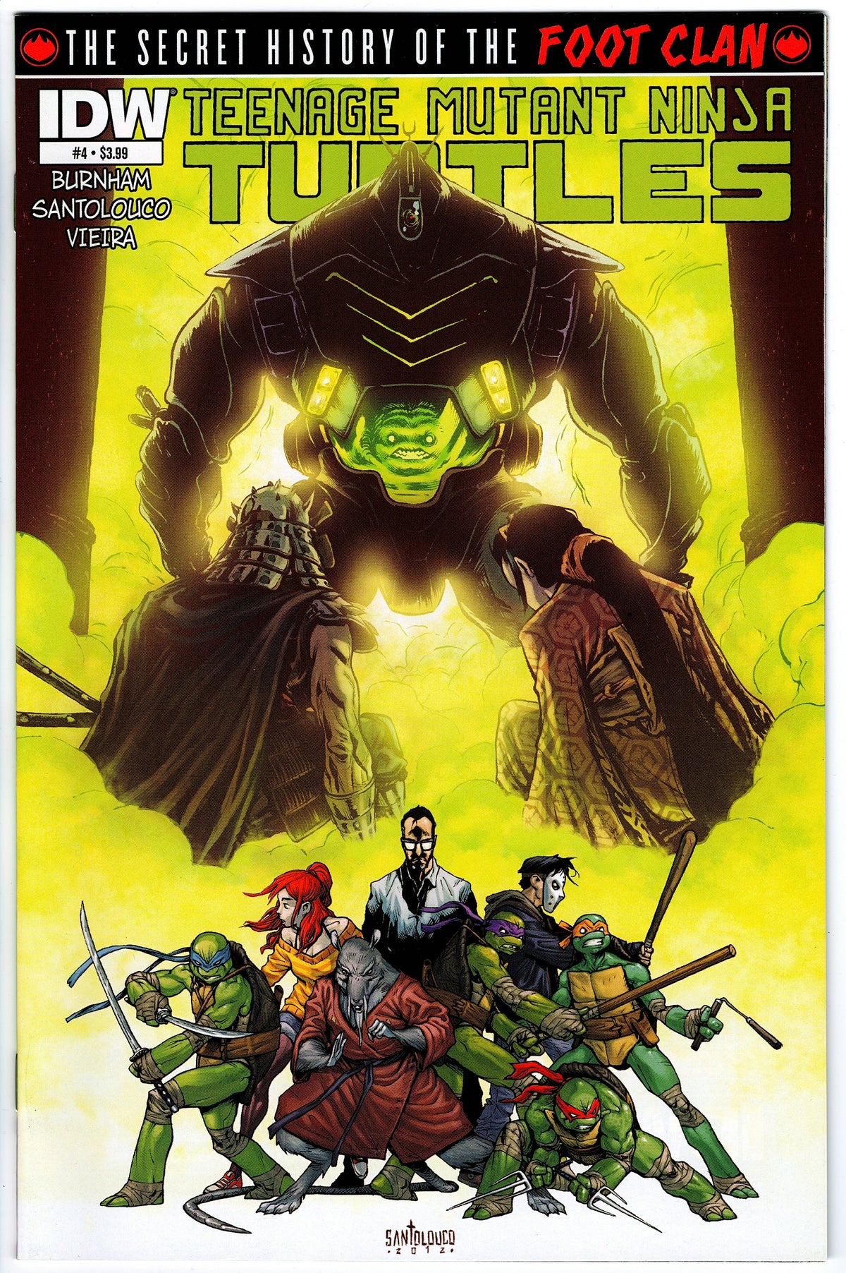Teenage Mutant Ninja Turtles - Secret History of the Foot Clan #4