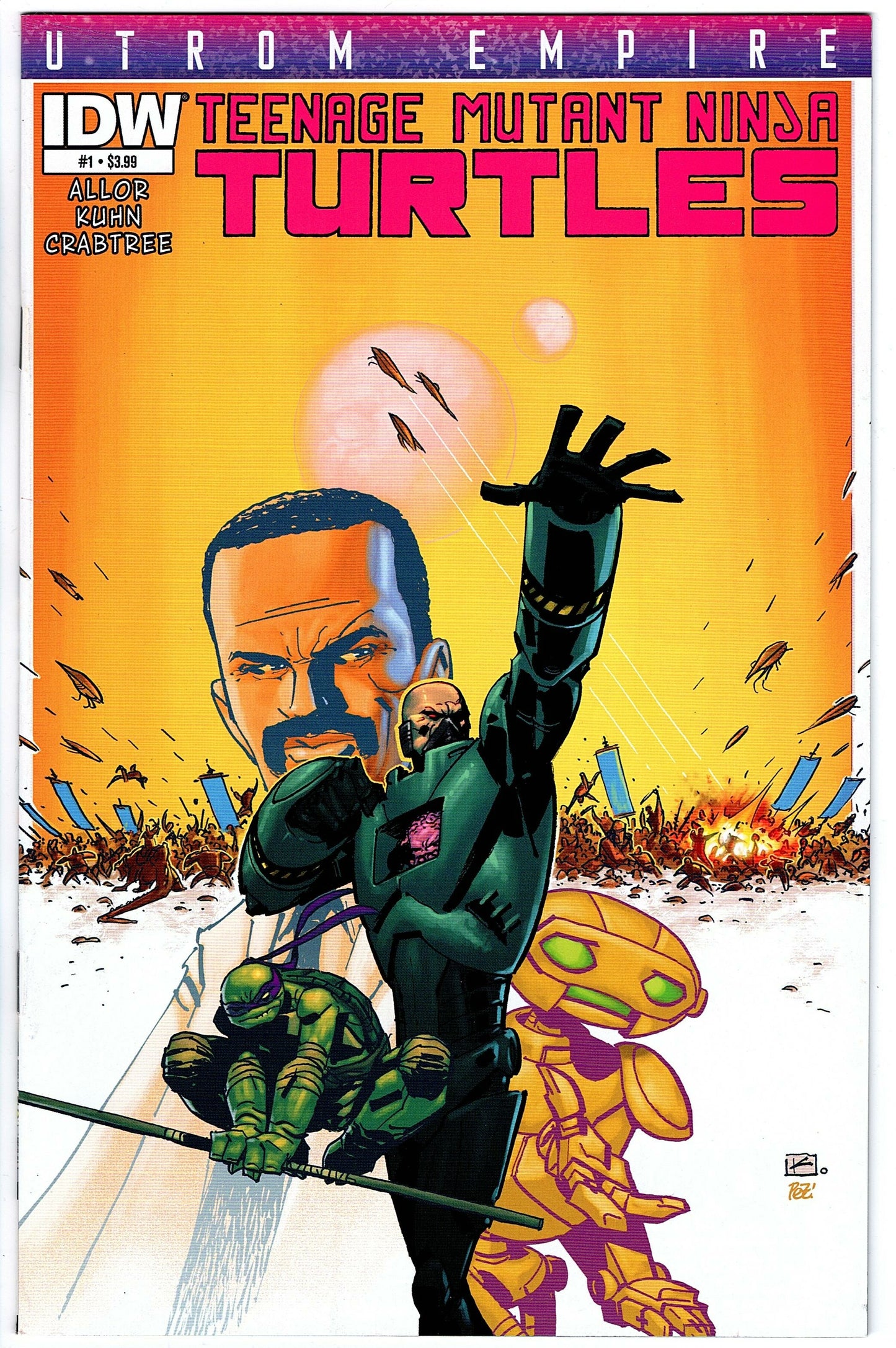 Teenage Mutant Ninja Turtles Utrom Empire #1