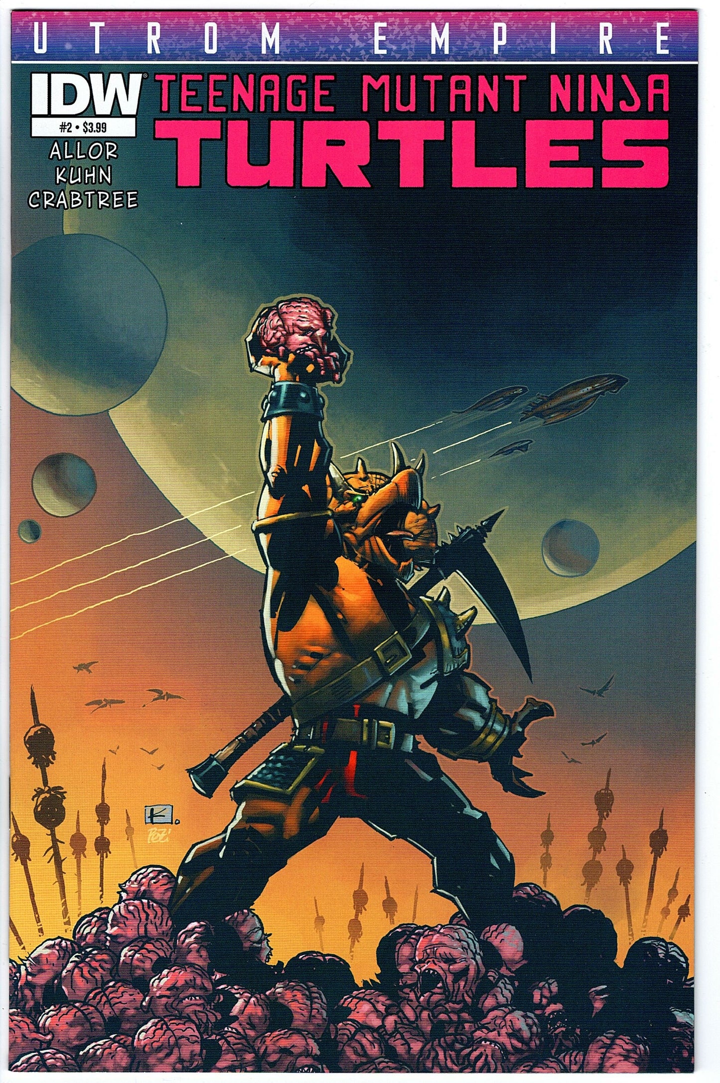 Teenage Mutant Ninja Turtles Utrom Empire #2