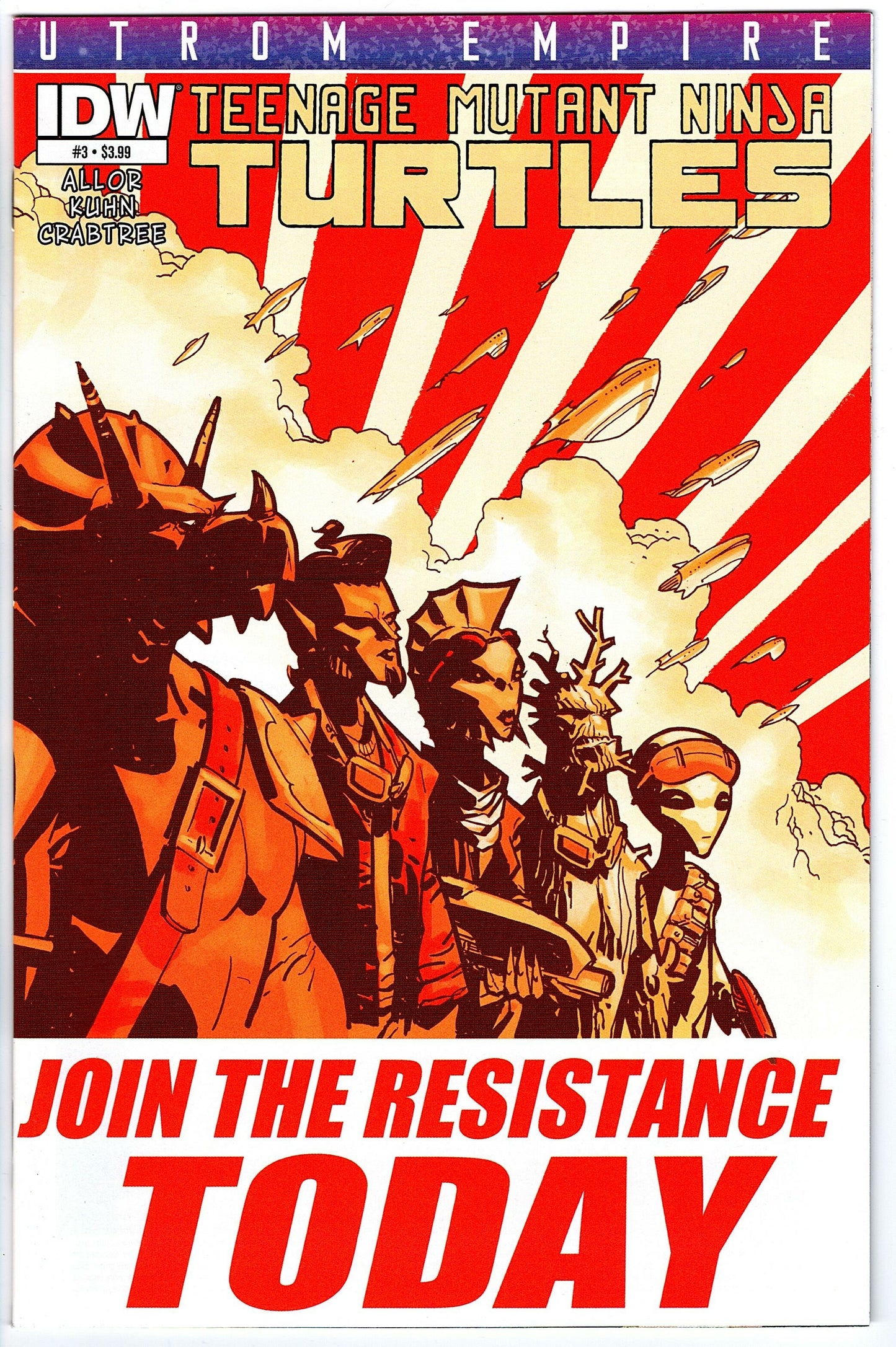 Teenage Mutant Ninja Turtles Utrom Empire #3
