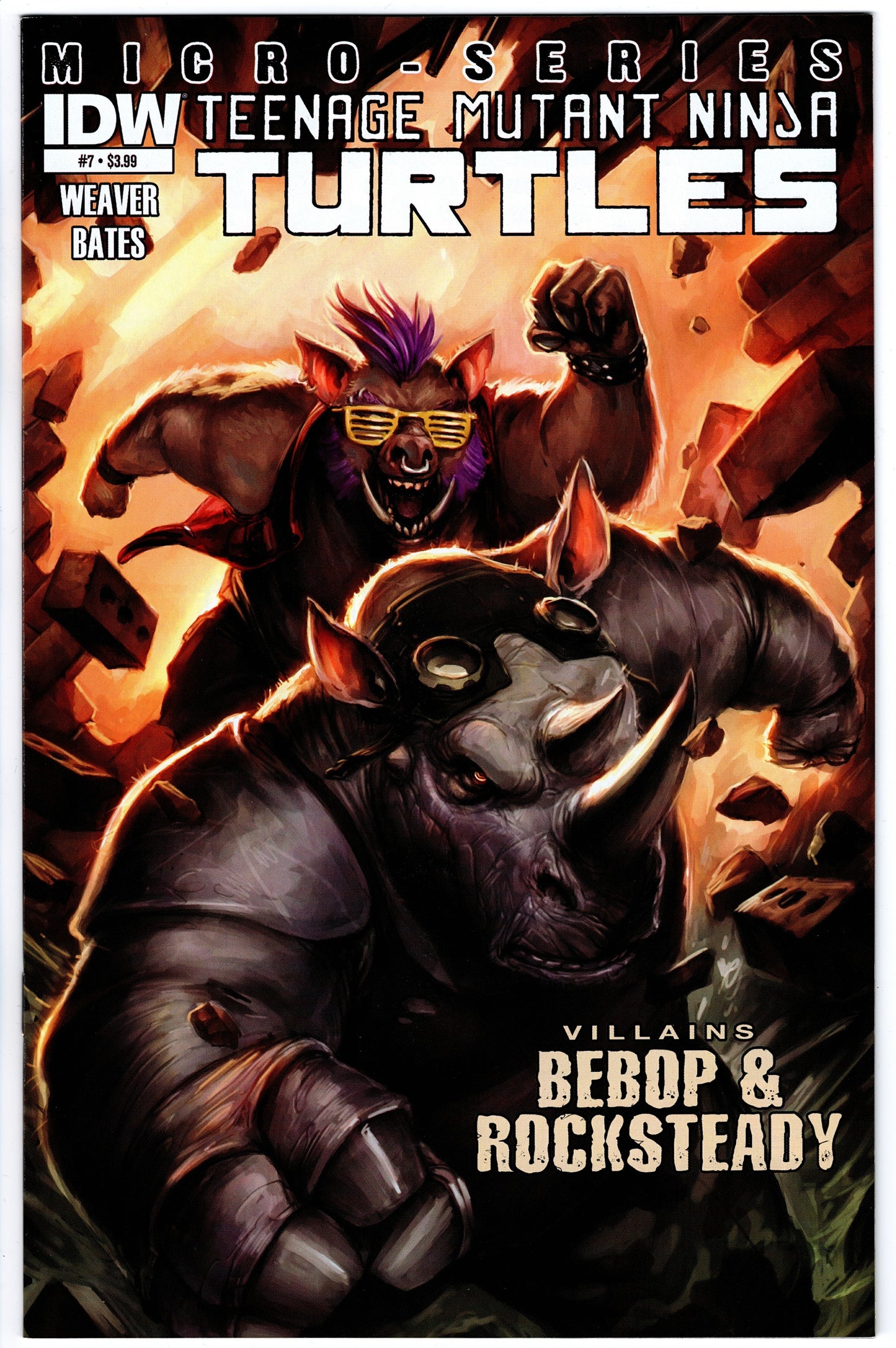 Teenage Mutant Ninja Turtles Villains Micro-Series #7