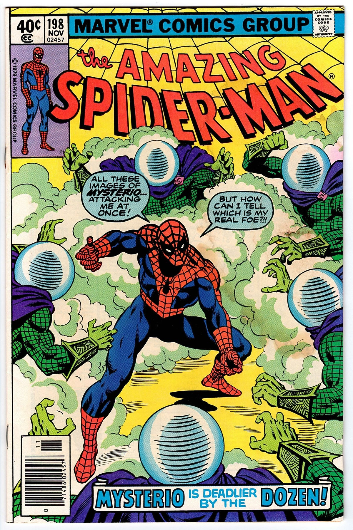 Amazing Spider-man #198 - Newsstand