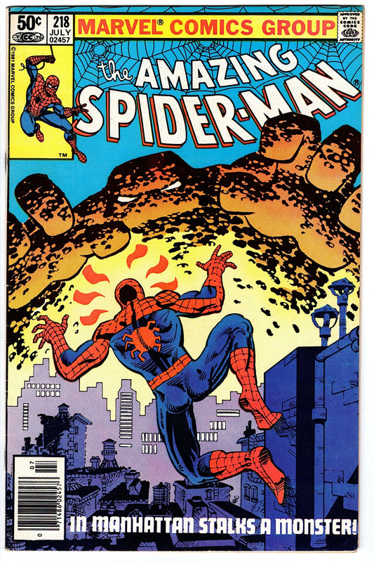 Amazing Spider-Man #218 - Newsstand