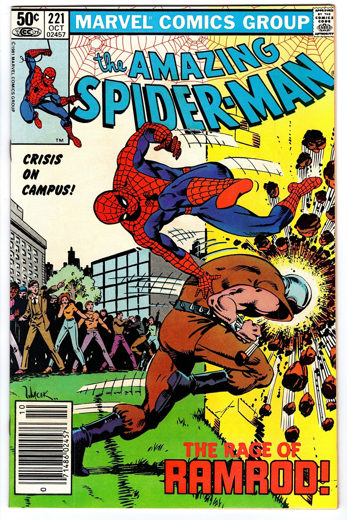 Amazing Spider-Man #221 - Newsstand