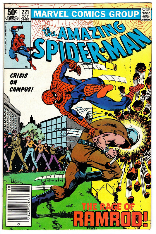 Amazing Spider-Man #221 - Newsstand ²