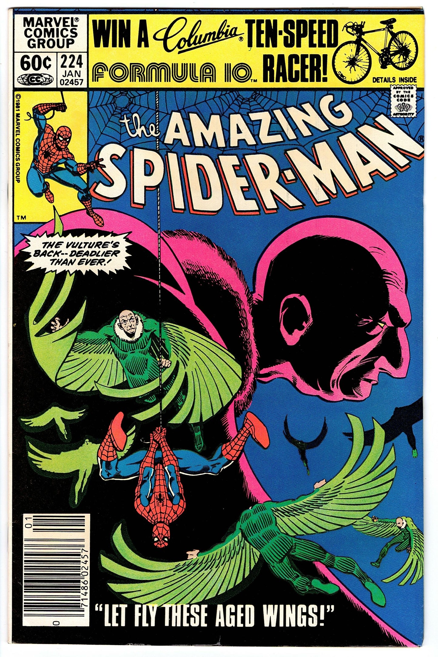 Amazing Spider-Man #224 - Newsstand