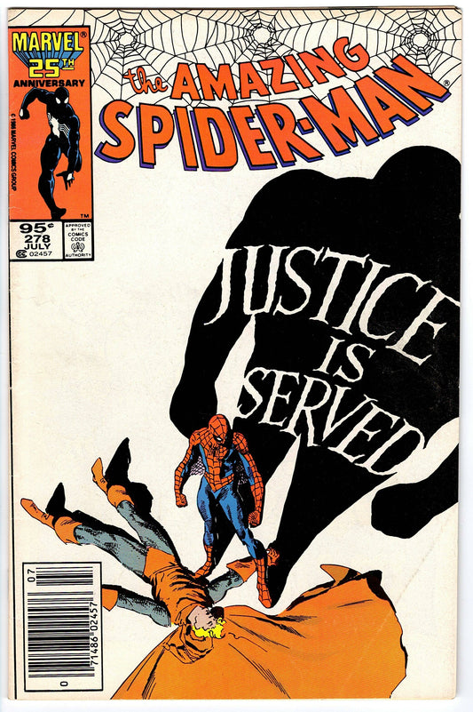 Amazing Spider-Man #278 - Canadian Newsstand