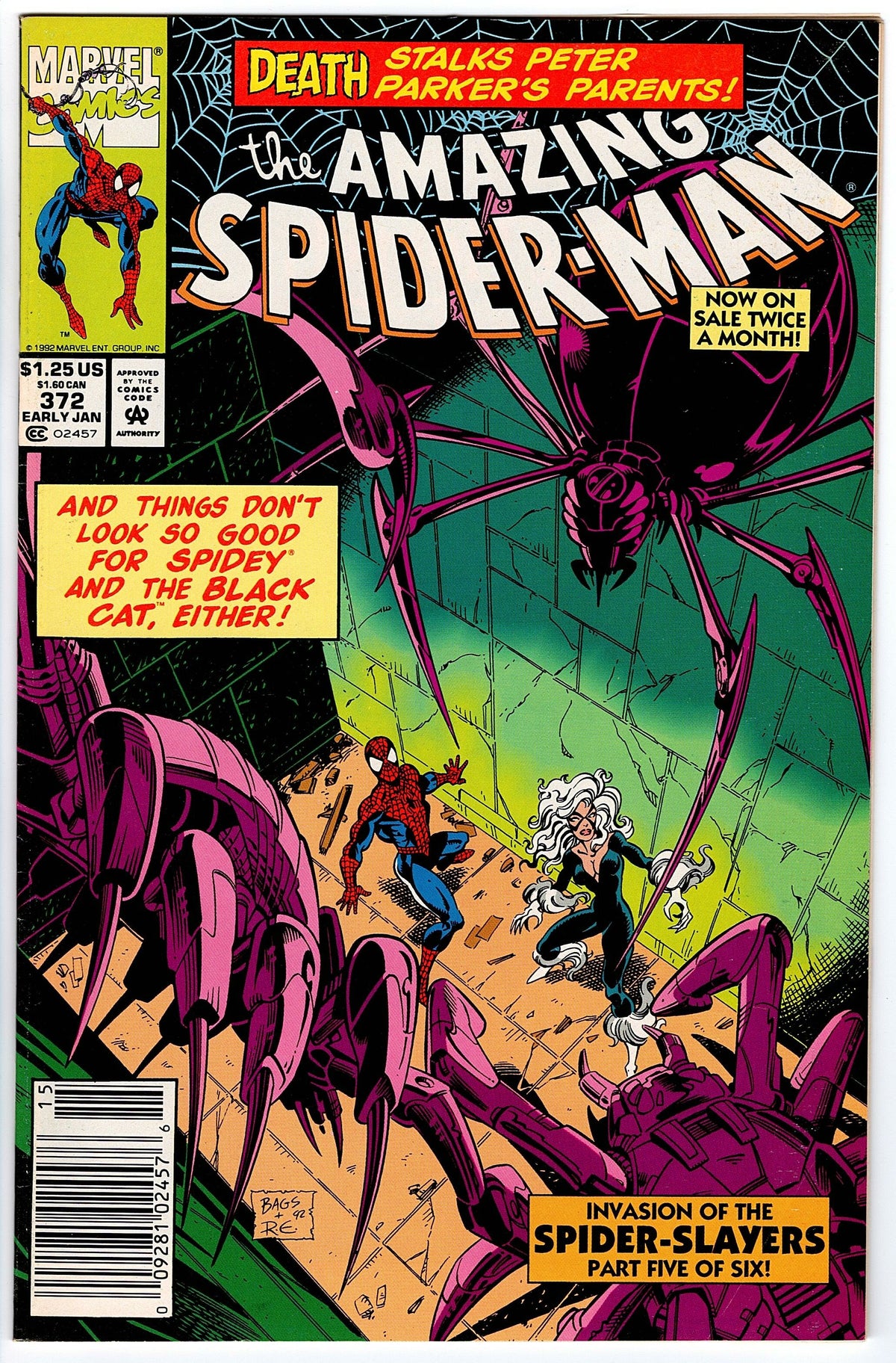 Amazing Spider-Man #372 ² Newsstand