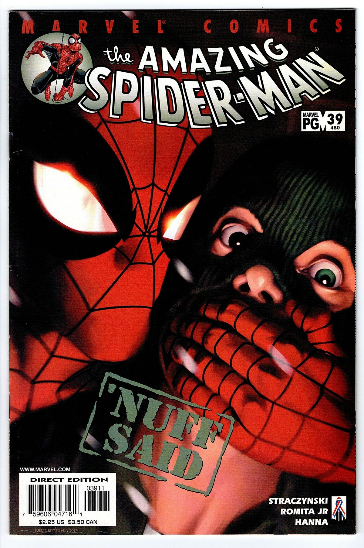 Amazing Spider-Man (1998 Series) #39 (LGY #480)