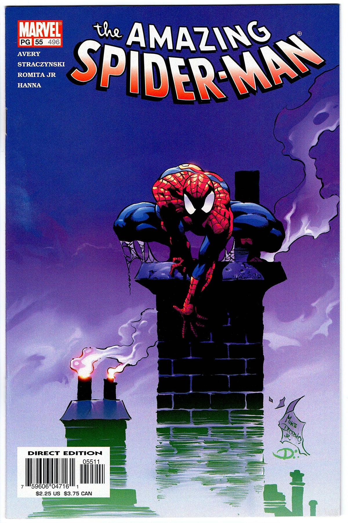 Amazing Spider-Man (1998 Series) #55 (LGY #496) Mid-grade