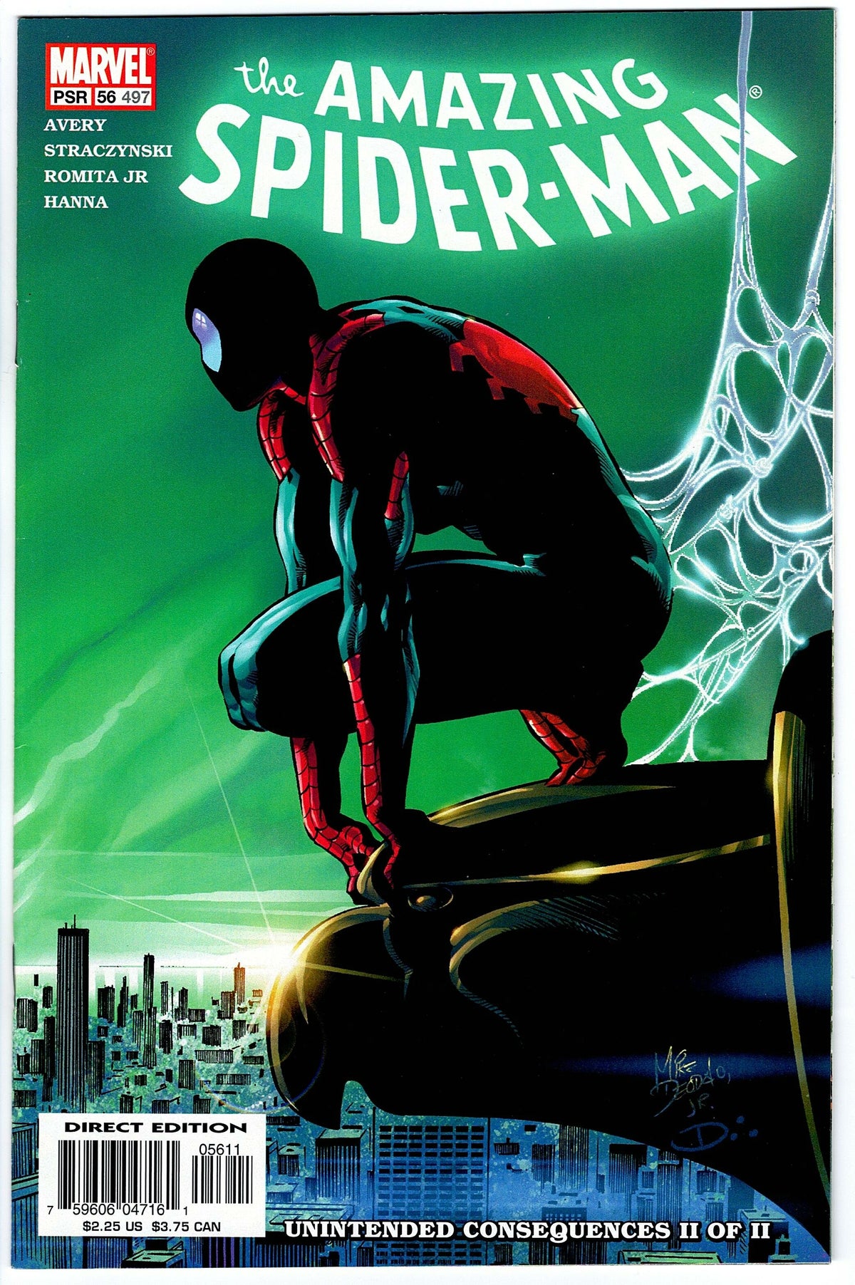 Amazing Spider-Man (1998 series) #56 (LGY #497)