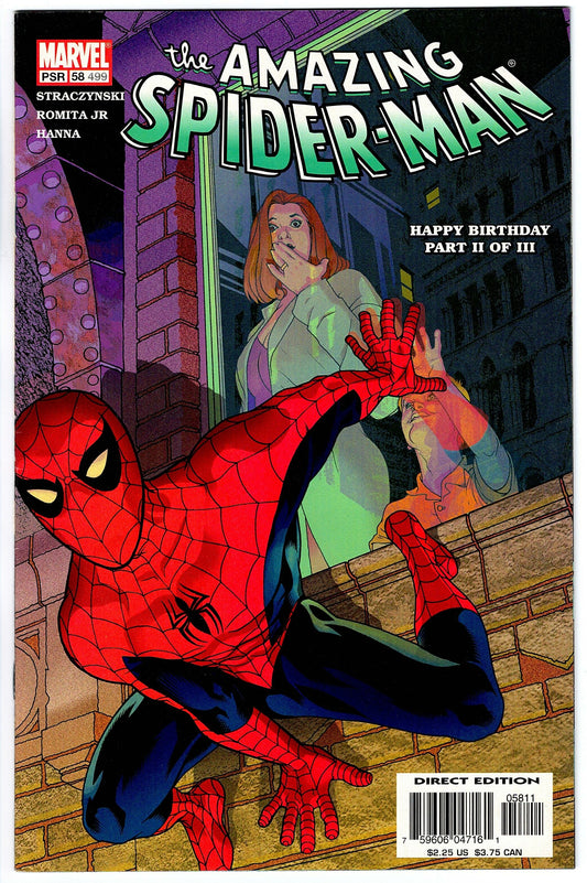 Amazing Spider-Man (1998 series) #58 (LGY #499)