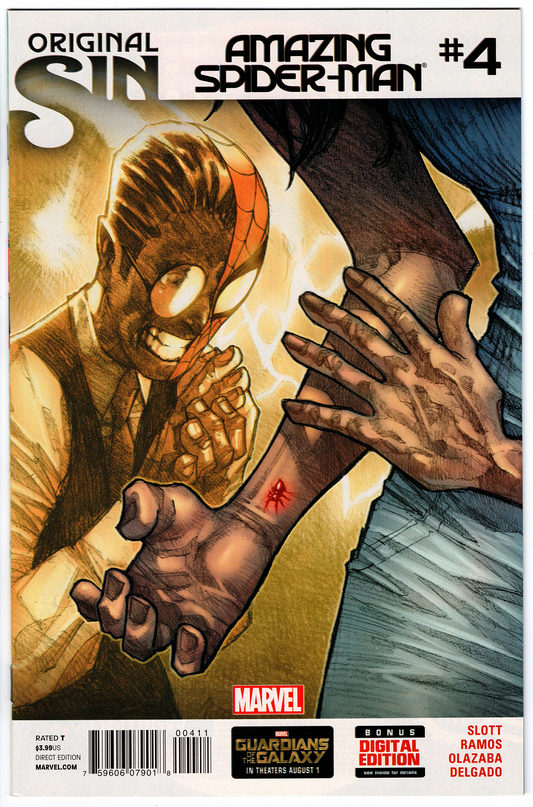 Amazing Spider-man #4 (2014 series) *digital sticker removed