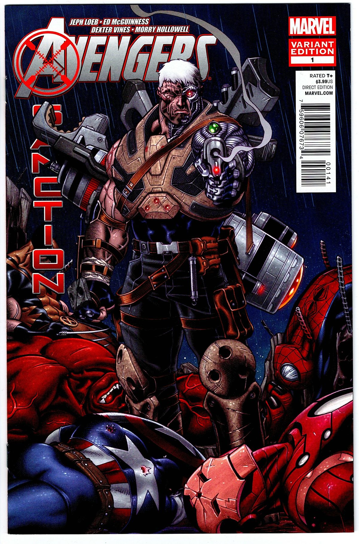 Avengers X-Sanction #1 - 1:15 Variant