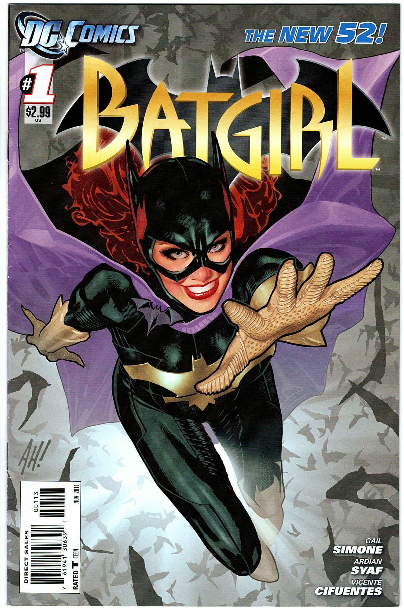 Batgirl #1  (2011 Vol 4) Third Printing