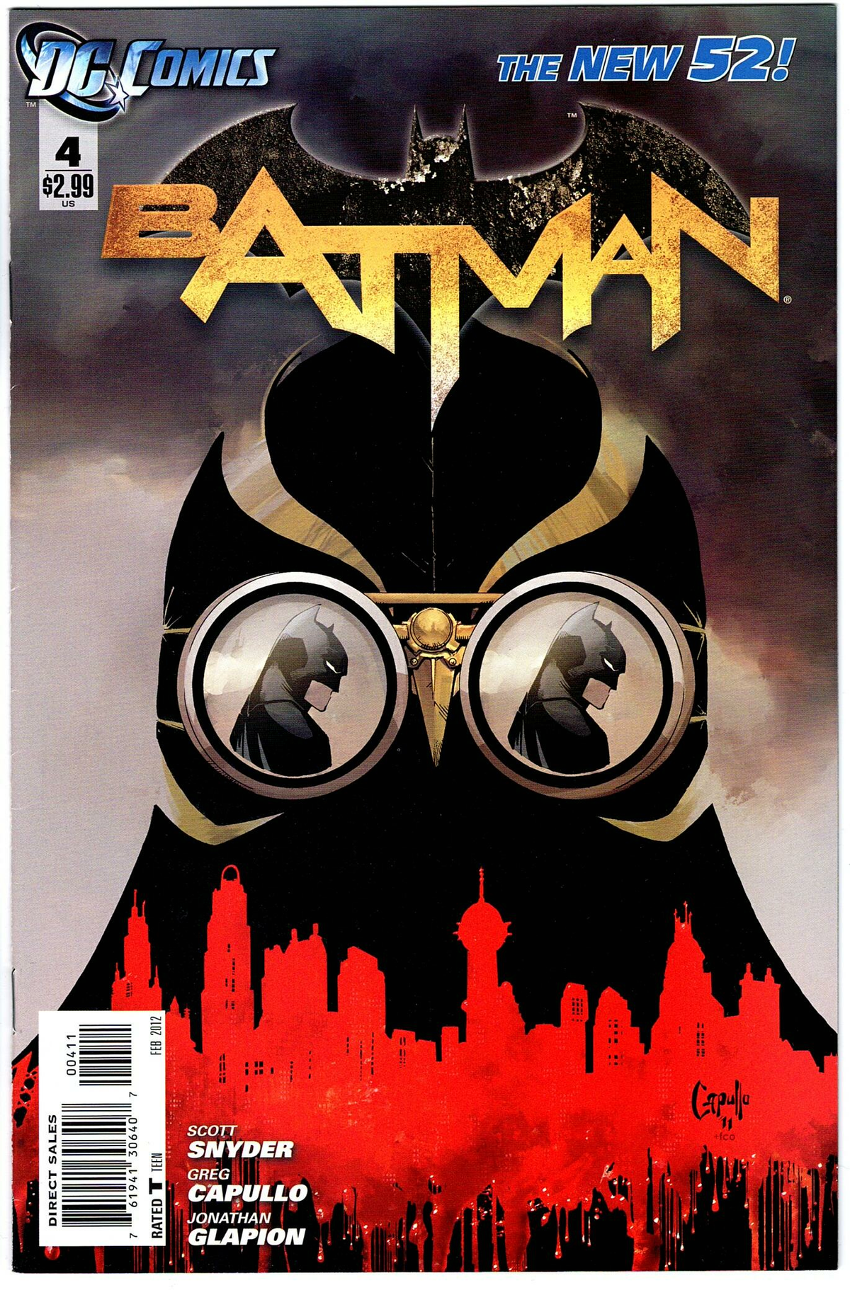Batman #4 (2011 Vol 2)