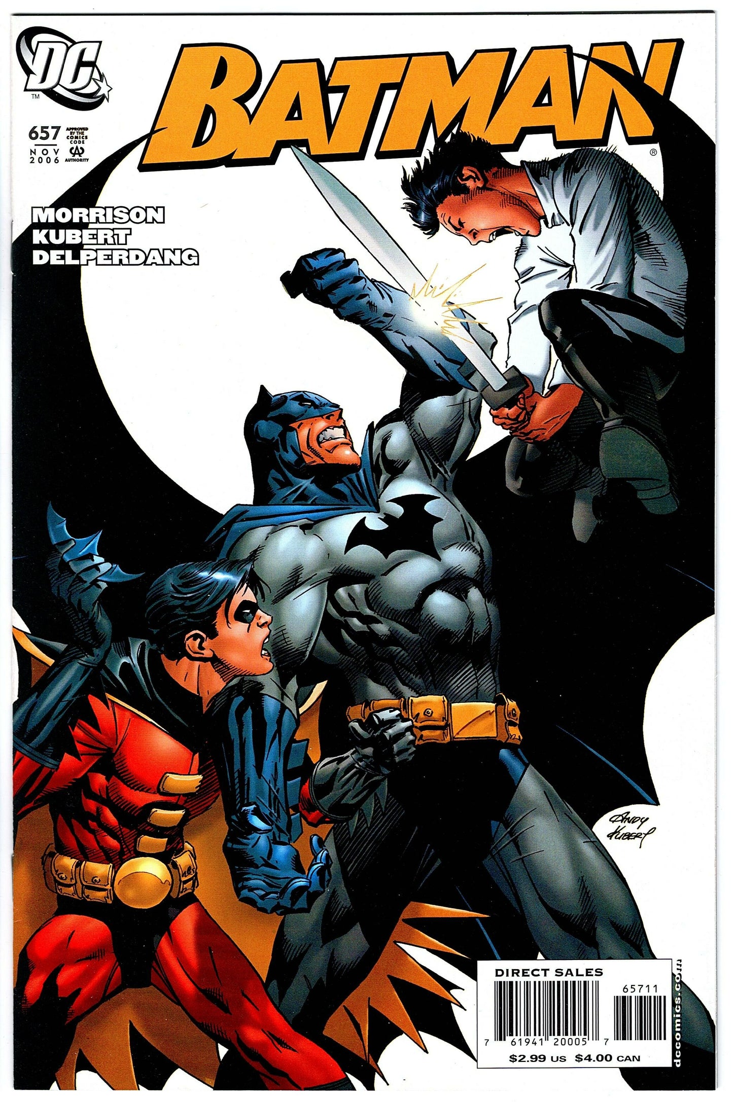 Batman #657 - 1st Damian Wayne as Robin