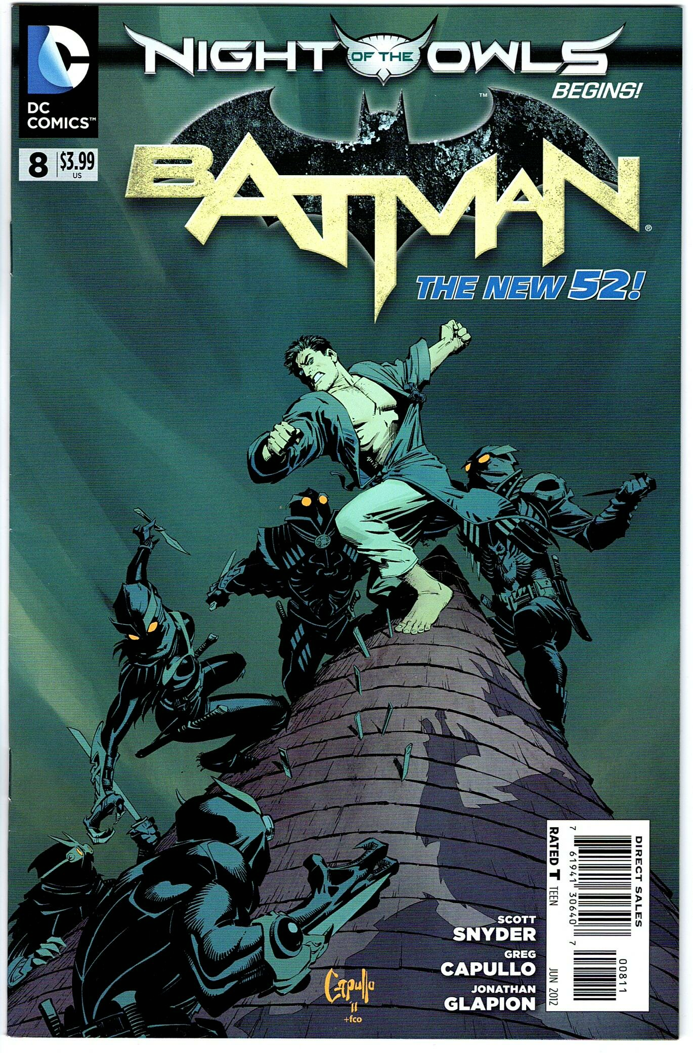 Batman #8 (2011 Vol 2)