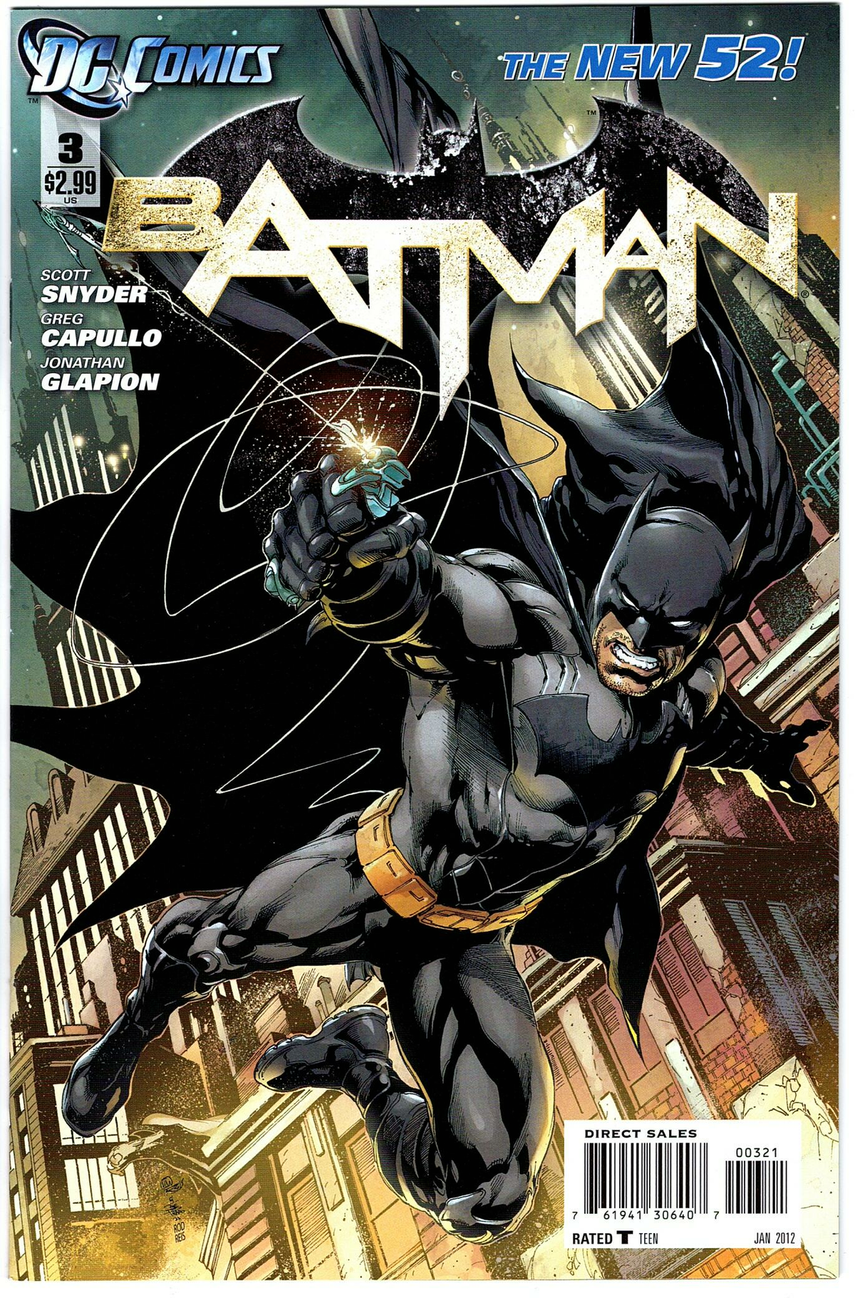 Batman #3 (2011 Vol 2) - Ivan Reis Variant