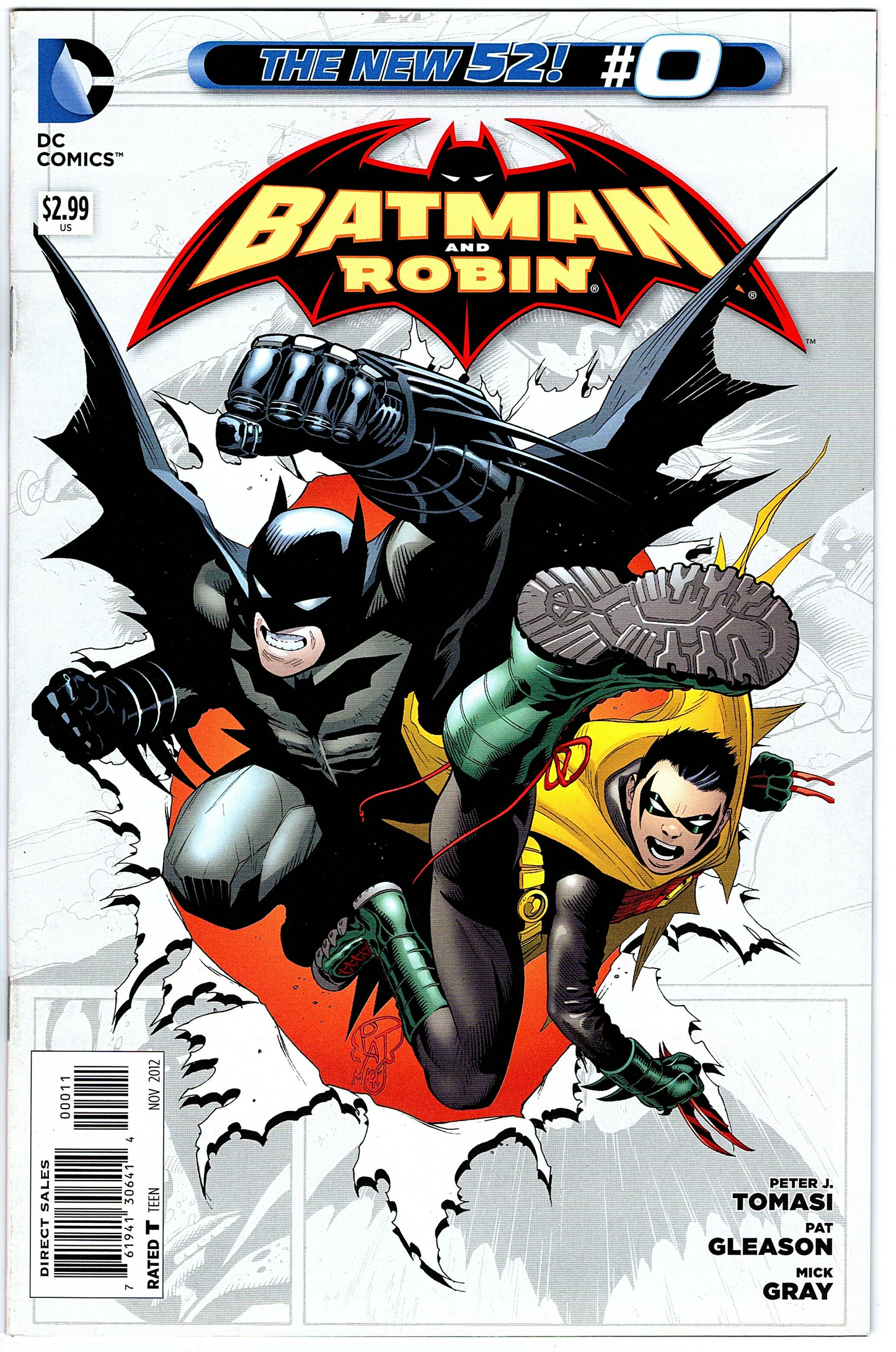 Batman and Robin #0 (2011 Vol 2)