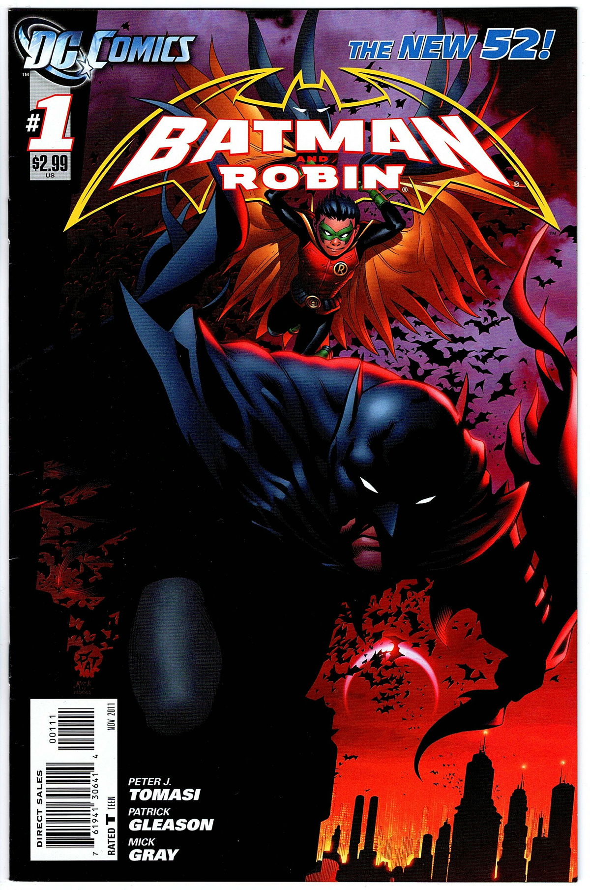 Batman and Robin #1 (2011 Vol 2)
