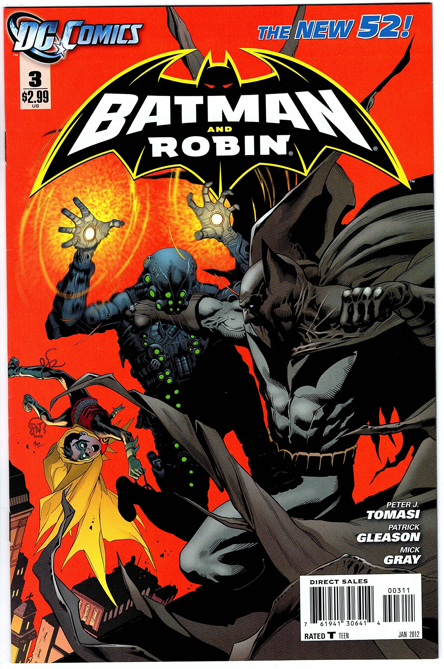 Batman and Robin #3 (2011 Vol 2)