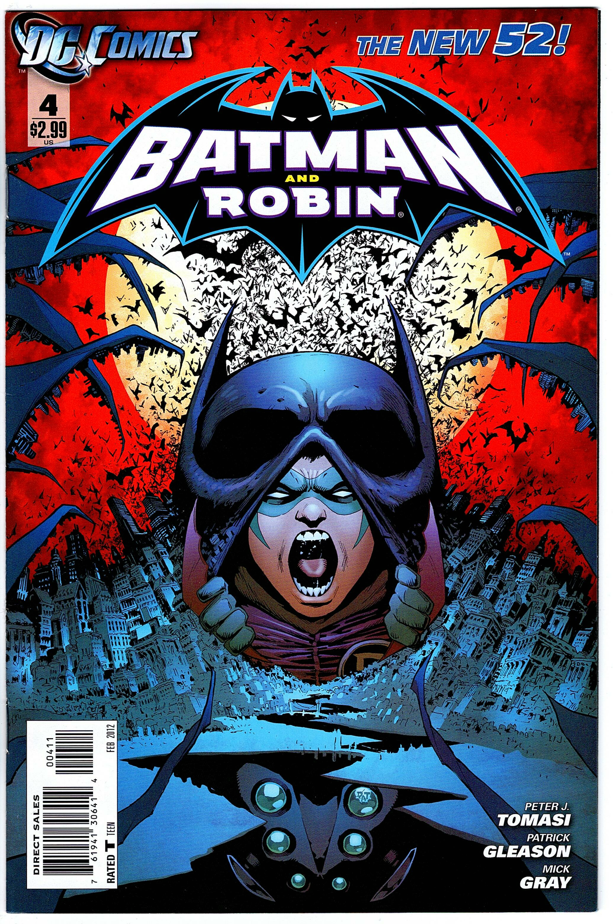 Batman and Robin #4 (2011 Vol 2)